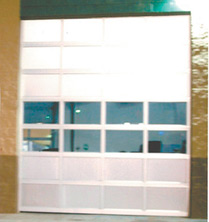 Picture of the commercial garage door